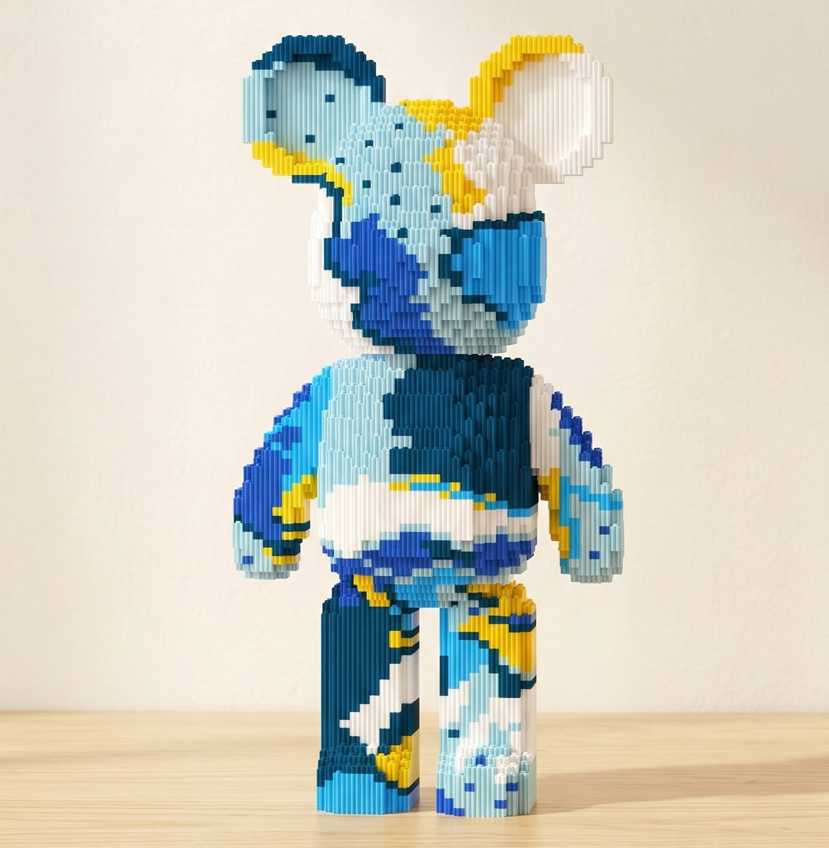 Blue Crystal Pattern