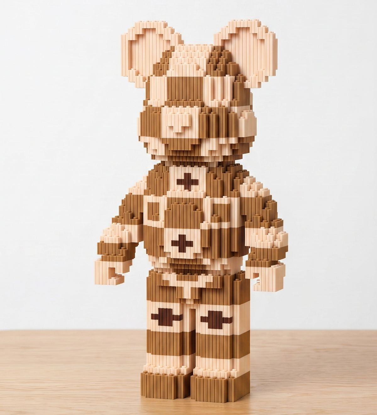 Brown Plaid Bear