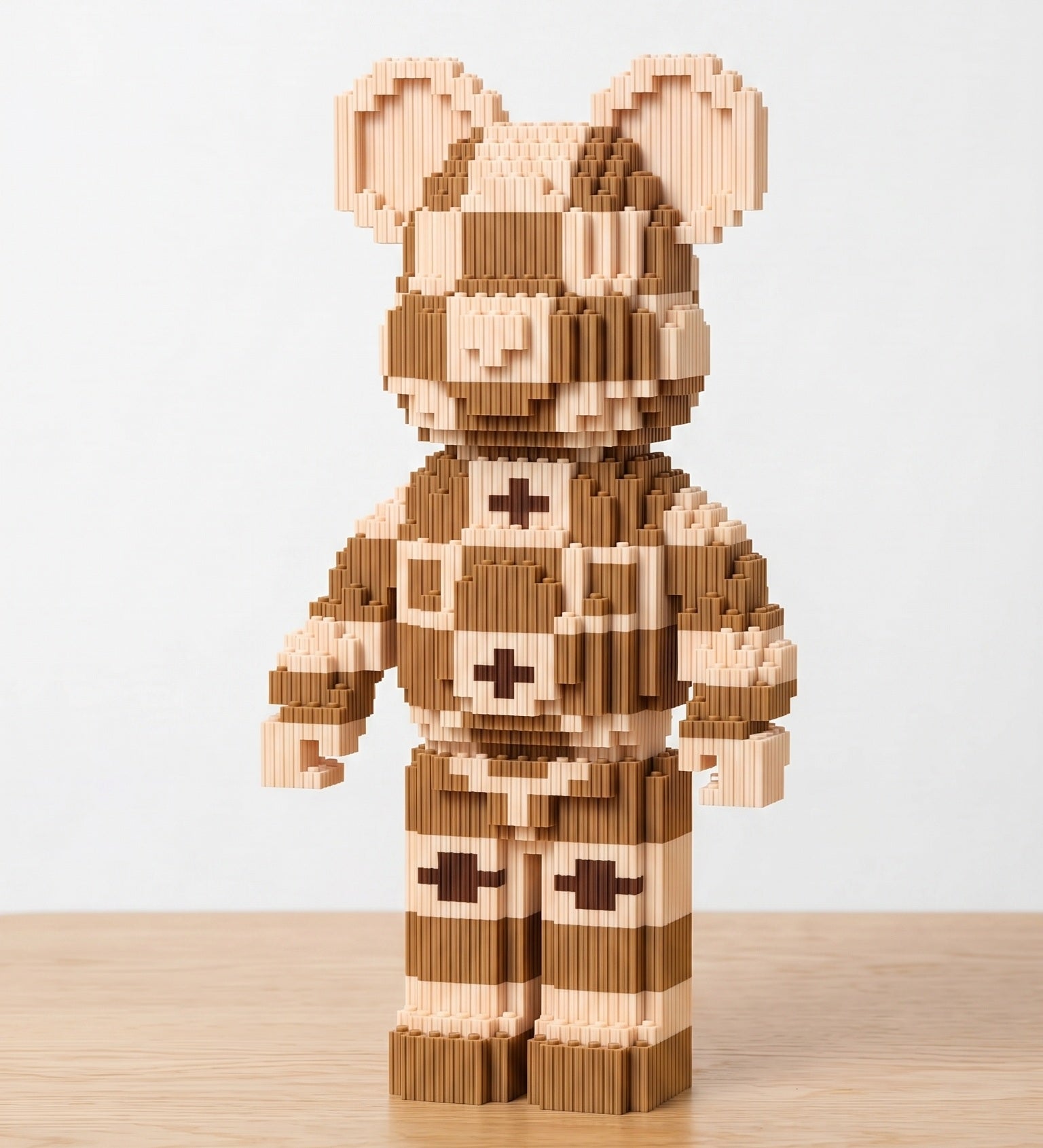 Brown Plaid Bear