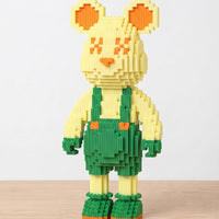Soft Yellow Overalls Bear