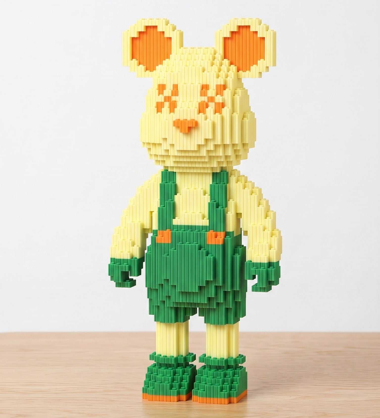 Soft Yellow Overalls Bear