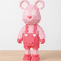 Pink Overalls Bear