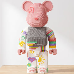 Pink Patchwork Bear