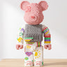 Pink Patchwork Bear